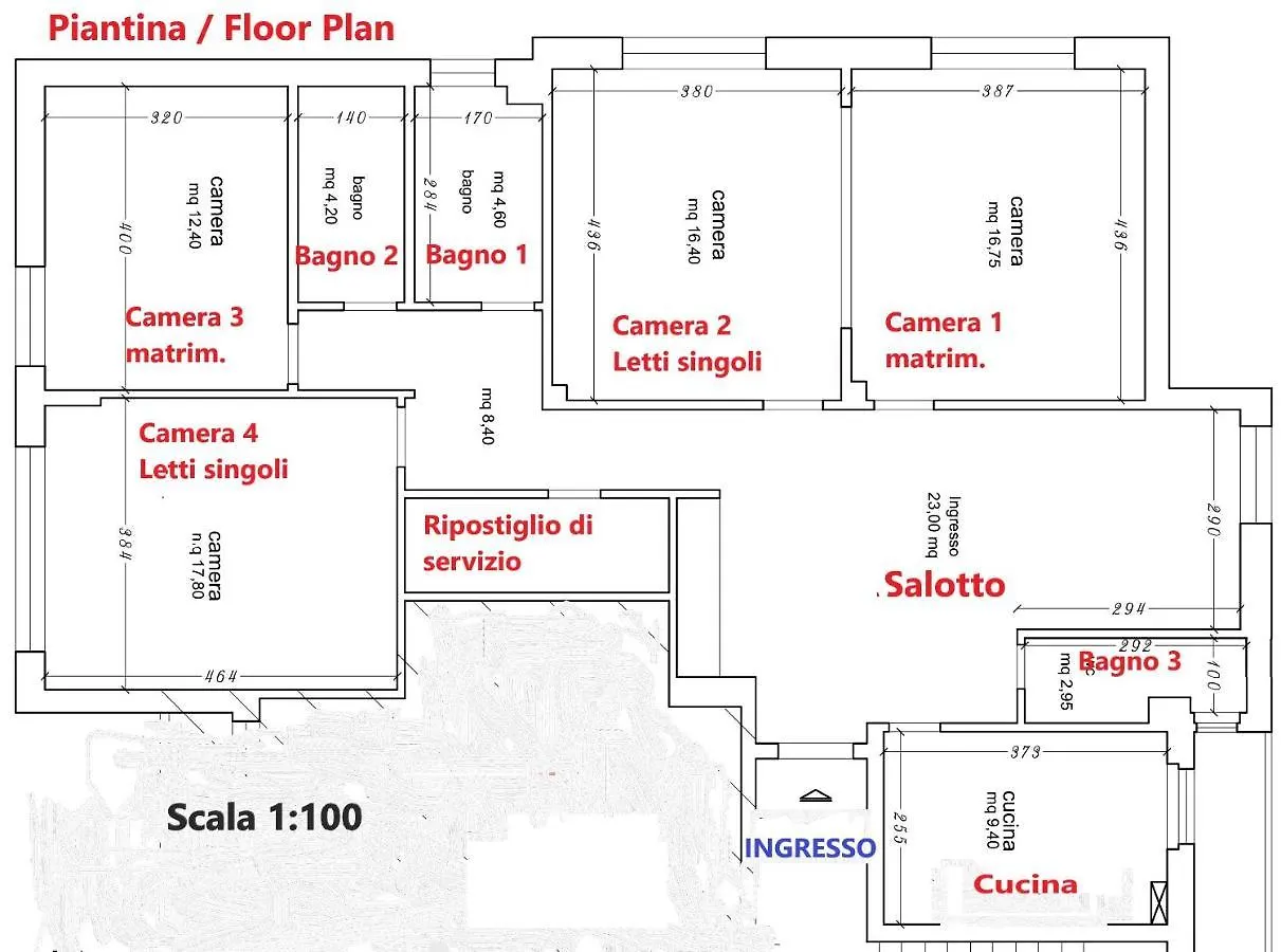 Grande Casa Vicina Al Centro Apartment Florence